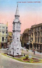 Albert-Memorial-in-glorious-colour.-1945.